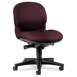 HON6005NT69T Sensible Seating Mid-Back Pneumatic Swivel Chair, Wine By HON COMPANY