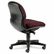 HON6005NT69T Sensible Seating Mid-Back Pneumatic Swivel Chair, Wine By HON COMPANY
