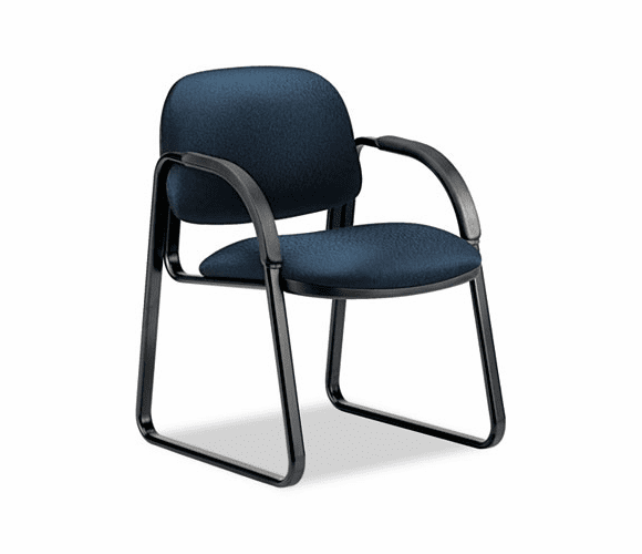 HON6008NT90T Sensible Seating Guest Arm Chair, Tectonic Fabric, Mariner By HON COMPANY