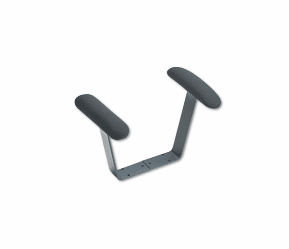 HON6093T Height-Adjustable T-Post Arms for Sensible Seating Series Swivel Chairs, Black By HON COMPANY