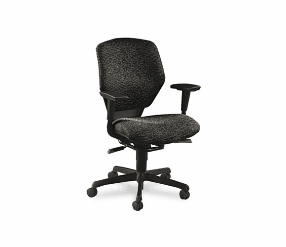 HON6213BW19T Resolution 6200 Series Low-Back Swivel/Tilt Chair, Iron Gray Fabric By HON COMPANY