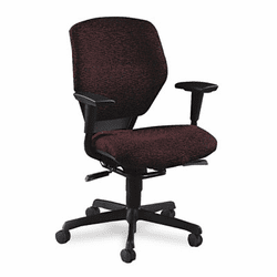HON6213BW69T Resolution 6200 Series Low-Back Swivel/Tilt Chair, Claret Burgundy Fabric By HON COMPANY
