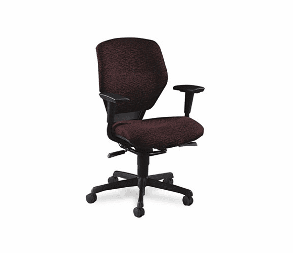 HON6213BW69T Resolution 6200 Series Low-Back Swivel/Tilt Chair, Claret Burgundy Fabric By HON COMPANY