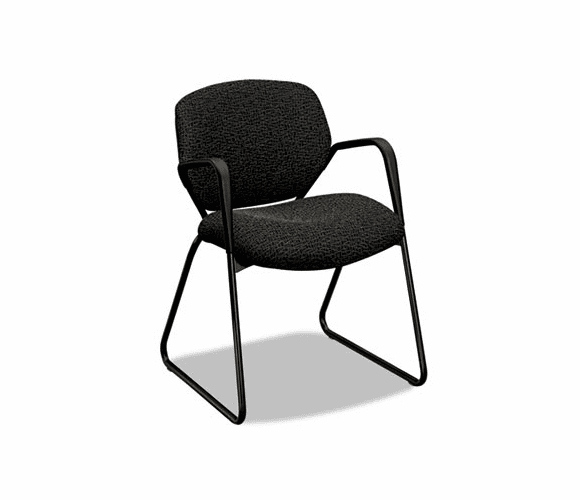 HON6216BW19T Resolution 6200 Series Guest Arm Chair, Sled Base, Iron Gray Fabric By HON COMPANY