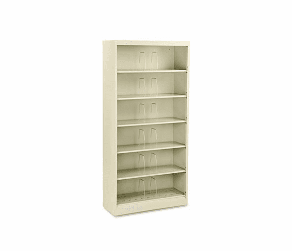 HON626NL 600 Series Open Shelving, Steel 6-Shelf, Letter, 36w x 13-3/4d x 75-7/8h, Putty By HON COMPANY