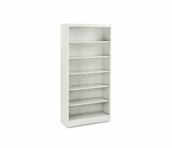 HON626NQ 600 Series Open Shelving, 6-Shelf, Steel, Letter, 36w x 13-3/4d x 75-7/8h, Gray By HON COMPANY