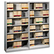 HON626NQ 600 Series Open Shelving, 6-Shelf, Steel, Letter, 36w x 13-3/4d x 75-7/8h, Gray By HON COMPANY