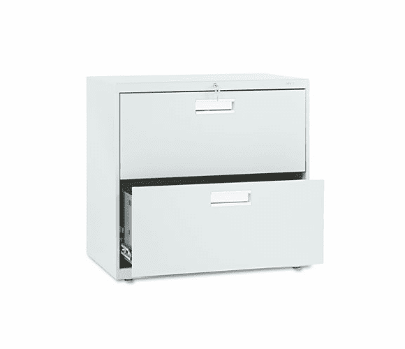 HON672LQ 600 Series Two-Drawer Lateral File, 30w x19-1/4d, Light Gray By HON COMPANY