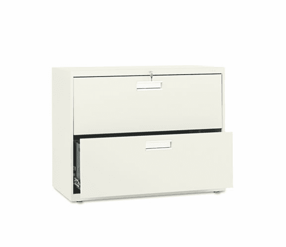 HON682LL 600 Series Two-Drawer Lateral File, 36w x19-1/4d, Putty By HON COMPANY