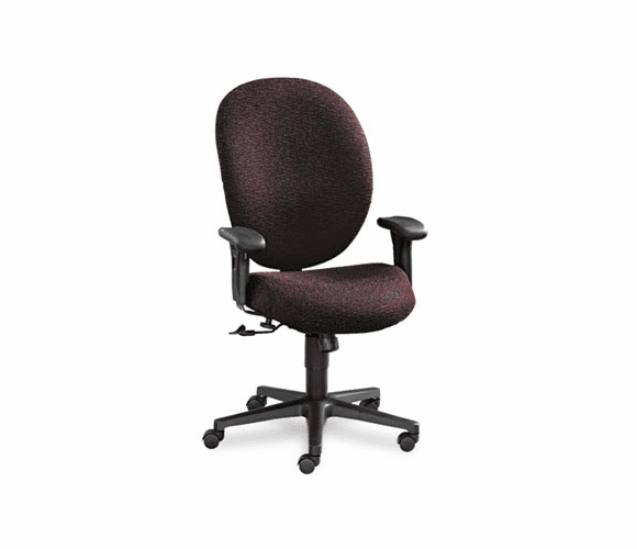 HON7602BW69T Unanimous High-Back Task Chair, Claret Burgundy Fabric By HON COMPANY