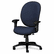 HON7602BW90T Unanimous High-Back Task Chair, Navy Blue Fabric By HON COMPANY