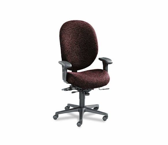 HON7608BW69T Unanimous High-Performance High-Back Executive Chair, Claret Burgundy Fabric By HON COMPANY