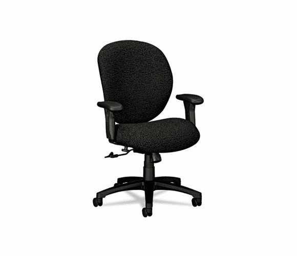 HON7622BW19T Unanimous Mid-Back Task Chair, Iron Gray Fabric By HON COMPANY