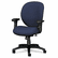 HON7624BW90T Unanimous 24-Hour Task Series Mid-Back Swivel/Tilt Chair, Navy Blue Fabric By HON COMPANY