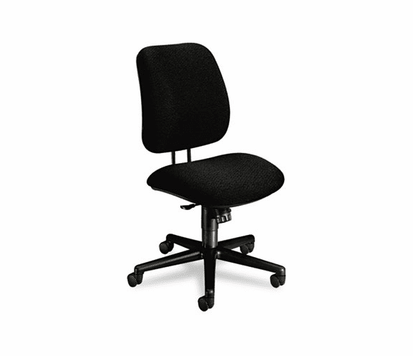 HON7702AB10T 7700 Series Swivel Task chair, Mid-Range Knee-Tilt, Black By HON COMPANY