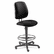HON7705AB10T 7700 Series Swivel Task stool, Black By HON COMPANY