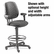 HON7705AB12T 7700 Series Swivel Task stool, Gray By HON COMPANY