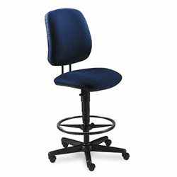 HON7705AB90T 7700 Series Swivel Task stool, Blue By HON COMPANY