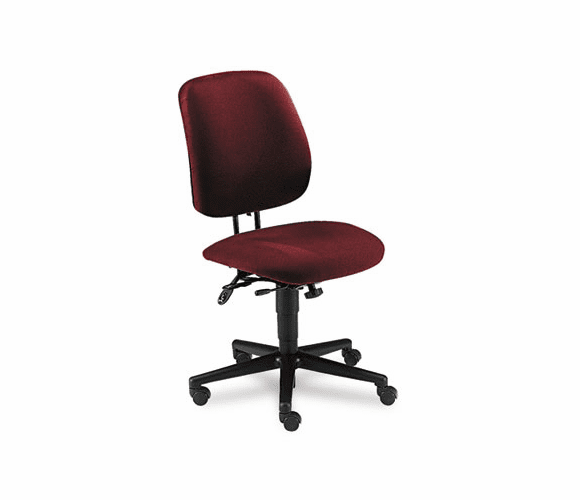 HON7707AB62T 7700 Series Swivel/Tilt Task chair, Asynchronous Control, Burgundy By HON COMPANY