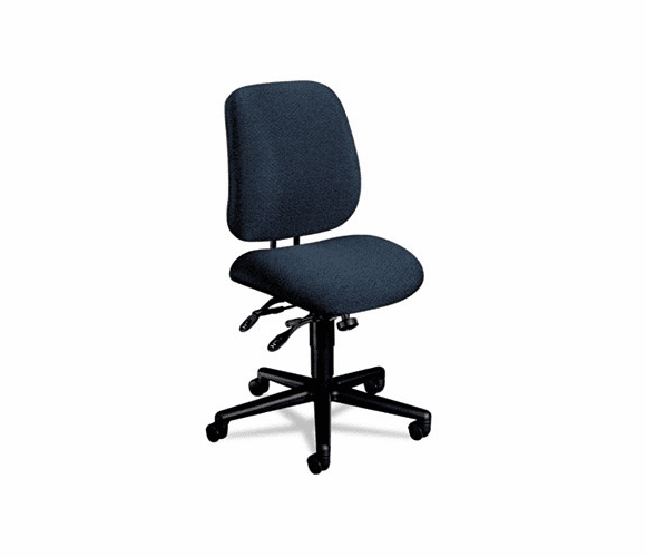 HON7707AB90T 7700 Series Swivel/Tilt Task chair, Asynchronous Control, Blue By HON COMPANY