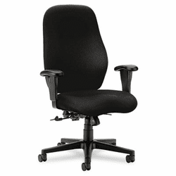 HON7803NT10T 7800 Series High-Back Executive/Task Chair, Tectonic Black By HON COMPANY