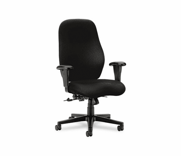 HON7803NT10T 7800 Series High-Back Executive/Task Chair, Tectonic Black By HON COMPANY