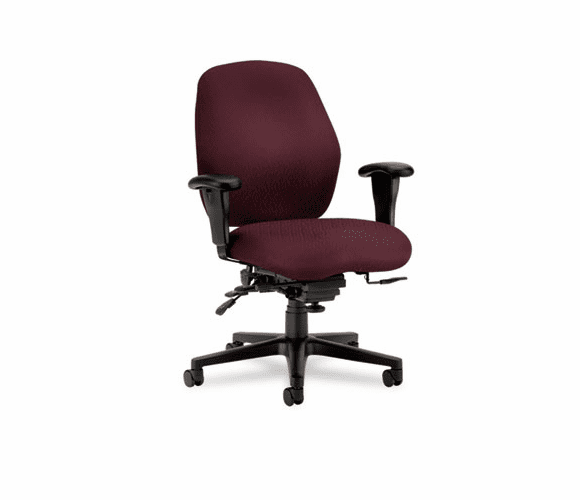 HON7828NT69T 7800 Series High-Performance Mid-Back Task Chair, Tectonic Wine By HON COMPANY