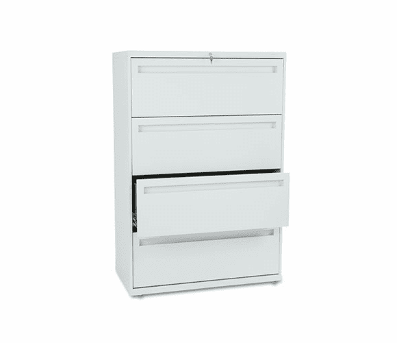 HON784LQ 700 Series Four-Drawer Lateral File, 36w x 19-1/4d, Light Gray By HON COMPANY