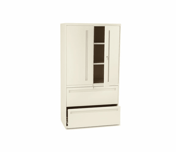 HON785LSL 700 Series Lateral File w/Storage Cabinet, 36w x 19-1/4d, Putty By HON COMPANY