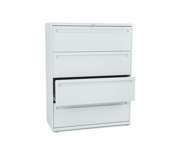HON794LQ 700 Series Four-Drawer Lateral File, 42w x 19-1/4d, Light Gray By HON COMPANY
