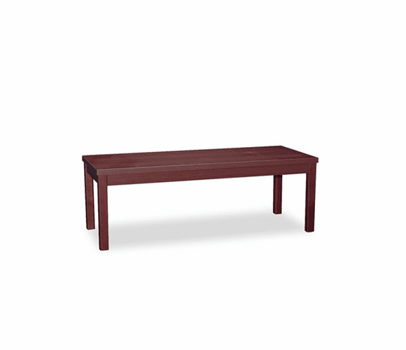 HON80191NN Laminate Occasional Table, Rectangular, 48w x 20d x 16h, Mahogany By HON COMPANY