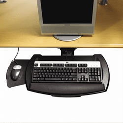 HON840000 Articulating Keyboard Platform with Mouse Tray, 21 x 10-1/2, Black By HON COMPANY