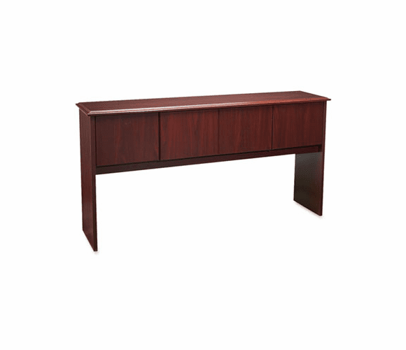 HON94234NN 94000 Series Stack-On Storage Hutch With 4 Doors, 70w x 16-1/8d x 37h, Mahogany By HON COMPANY