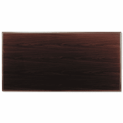 HON94672N 94000 Series Rectangular Table Top, 72w x 36d, Mahogany By HON COMPANY