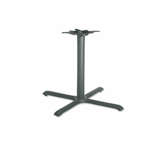 HONBBX36P Single Column Cast Iron Base, 36w x 36d x 27-7/8h, Black By HON COMPANY
