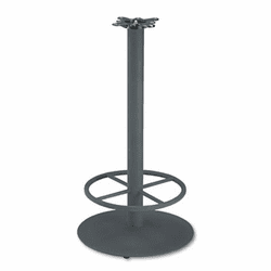 HONBCR22FRP Single Column Hospitality Base w/Footring, 22" Dia. x 41h, Black By HON COMPANY