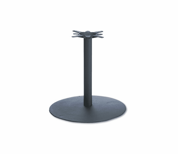 HONBCR28P Single Column Hospitality Base, 28" dia. x 27-7/8h, Black By HON COMPANY