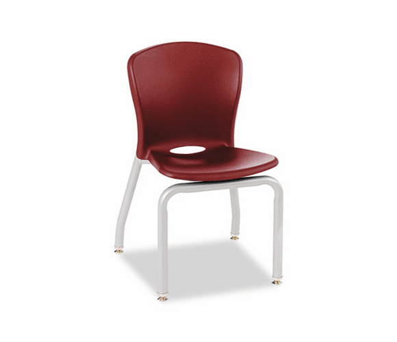 HONCL414PCE65C Accomplish Chairs, 18 x 17-1/4 x 26-5/8, Garnet, 4/Carton By HON COMPANY