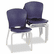 HONCL416PCE91C Accomplish Chairs, 19-7/8 x 19-3/4 x 30-1/2, Navy, 4/Carton By HON COMPANY