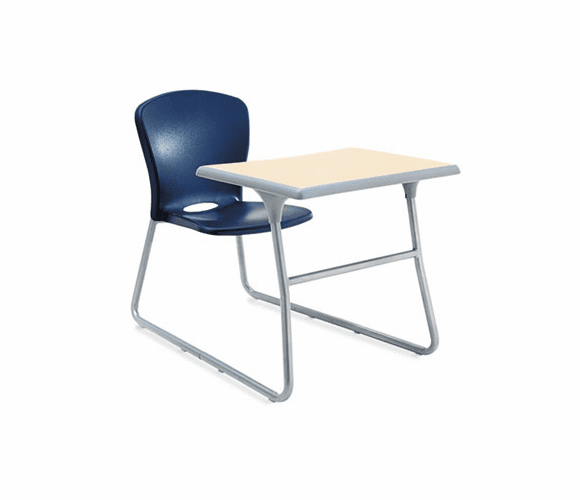 HONCL71HPBDD91C Desk/Chair Combo, 26w x 40-3/4d x 26h, Maple/Navy Blue Seat By HON COMPANY