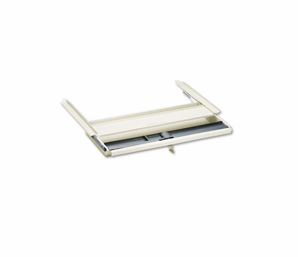 HOND8L Center Drawer, Core Removable Locks, Metal, 24-3/4 x 14-3/4 x 3, Putty By HON COMPANY