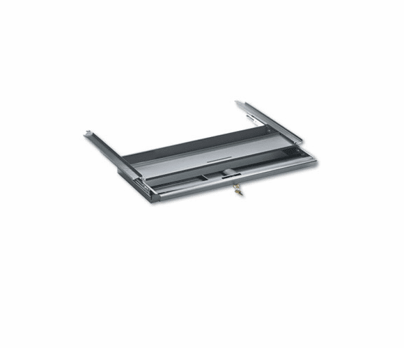 HOND8S Center Drawer for Double Pedestal Desks, Metal, 24-3/4 x 14-3/4 x 3, Charcoal By HON COMPANY