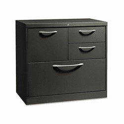 HONFC18730LAS Flagship File Center w/Box/File/Lateral File Drawers, 30w x 18d x 28h, Charcoal By HON COMPANY