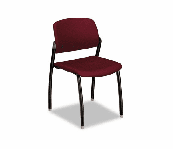 HONFG07NT69 F3 Series Armless Guest Chair, Wine Upholstery By HON COMPANY