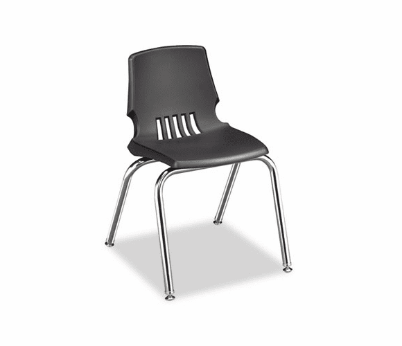 HONH101611Y Proficiency Student Shell Chair, 16" Seat Height, Lava Shell, 4/Carton By HON COMPANY