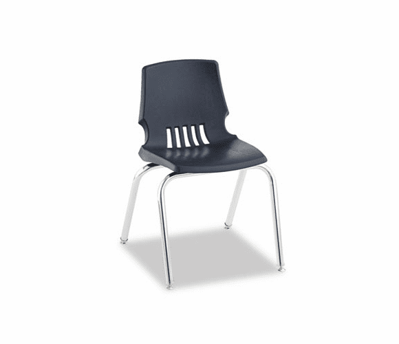 HONH101691Y Proficiency Student Shell Chair, 16" High, Navy Shell, 4/Carton By HON COMPANY