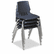 HONH1018REY Proficiency Student Shell Chair, 18" Seat Height, Navy Shell, 4/Carton By HON COMPANY