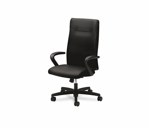 HONIE102NT10 Ignition Series Executive High-Back Chair, Black Fabric Upholstery By HON COMPANY