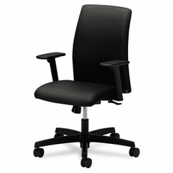 HONIT105NT10 Ignition Series Low-Back Task Chair, Black Fabric Upholstery By HON COMPANY