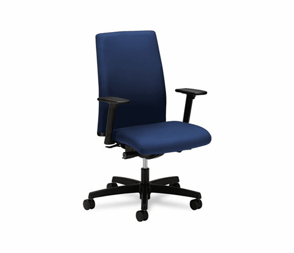 HONIW104NT90 Ignition Series Mid-Back Work Chair, Mariner Fabric Upholstery By HON COMPANY